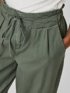 Vero Moda Hosen*VMEVANY HR LOOSE STRING ANKL PANT GA Laurel Wreath