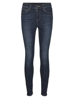 Vero Moda Jeans*VMFLASH MR SKINNY JEANS LI3303 GA NOOS Dark Blue Denim