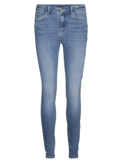 Vero Moda Jeans*VMFLASH MR SKINNY JEANS LI347 GA NOOS Medium Blue Denim