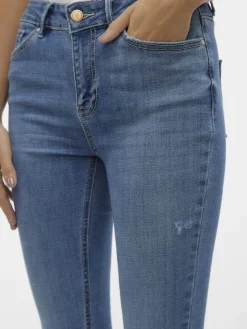 Vero Moda Jeans*VMFLASH MR SKINNY JEANS LI347 GA NOOS Medium Blue Denim