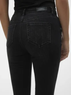 Vero Moda Jeans*VMFLASH MR SKINNY JEANS LI111 GA NOOS Black Denim