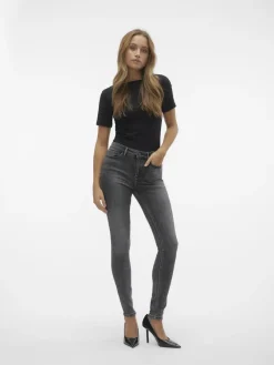 Vero Moda Jeans*VMFLASH MR SKINNY JEANS LI213 GA NOOS Medium Grey Denim