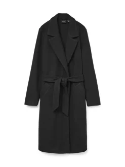 Vero Moda Jacken*VMFORTUNEAYA LONG COAT GA NOOS Black
