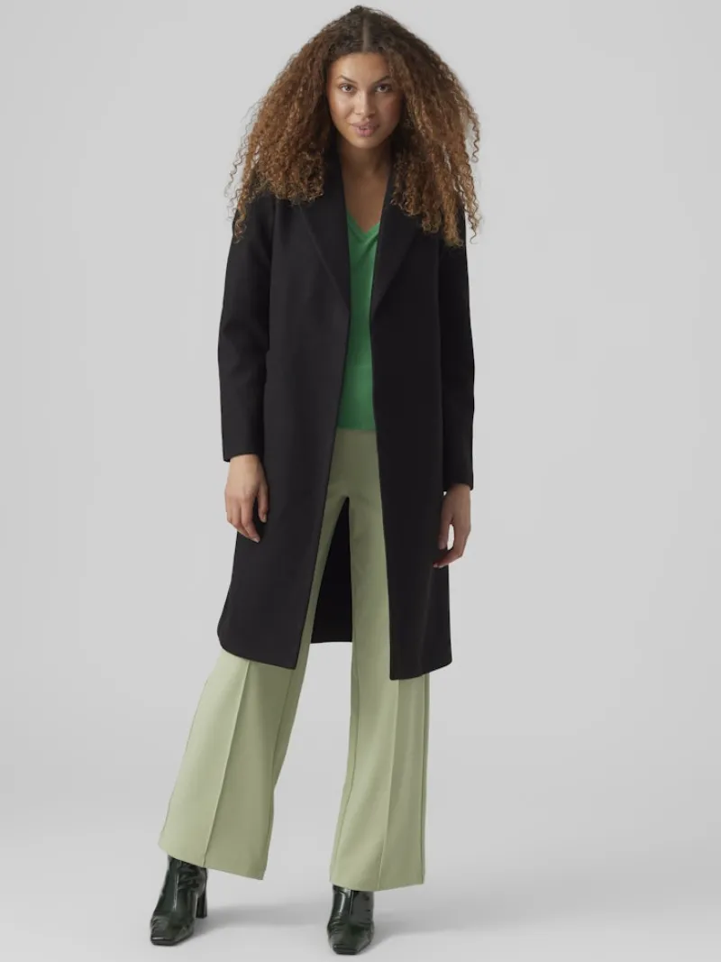 Vero Moda Jacken*VMFORTUNEAYA LONG COAT GA NOOS Black