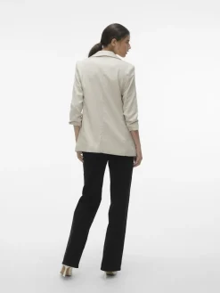 Vero Moda Jacken*VMFRIDA 3/4 REGULAR BLAZER NOOS oatmeal