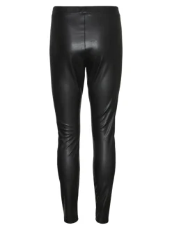 Vero Moda Hosen*VMGANA MW PL LEGGING NOOS Black