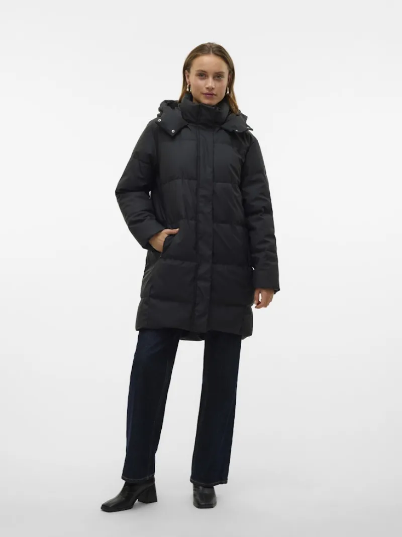 Vero Moda Jacken*VMGRETAKYLIE COATED COAT NOOS Black
