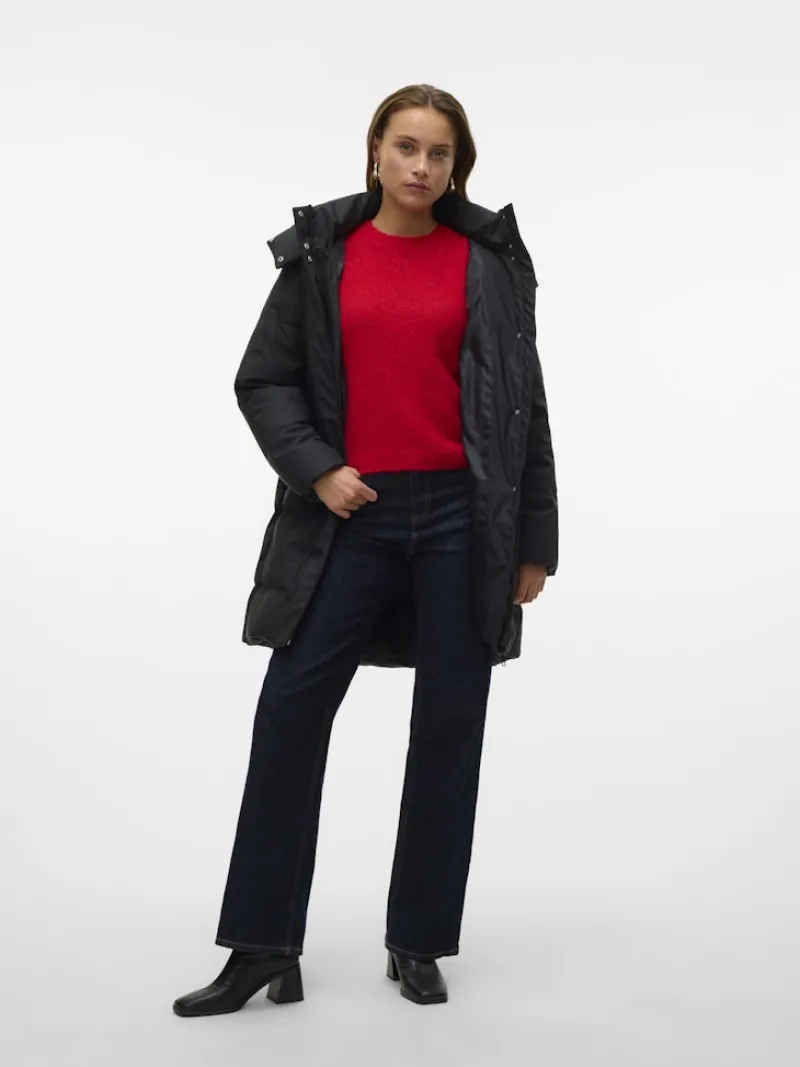 Vero Moda Jacken*VMGRETAKYLIE COATED COAT NOOS Black