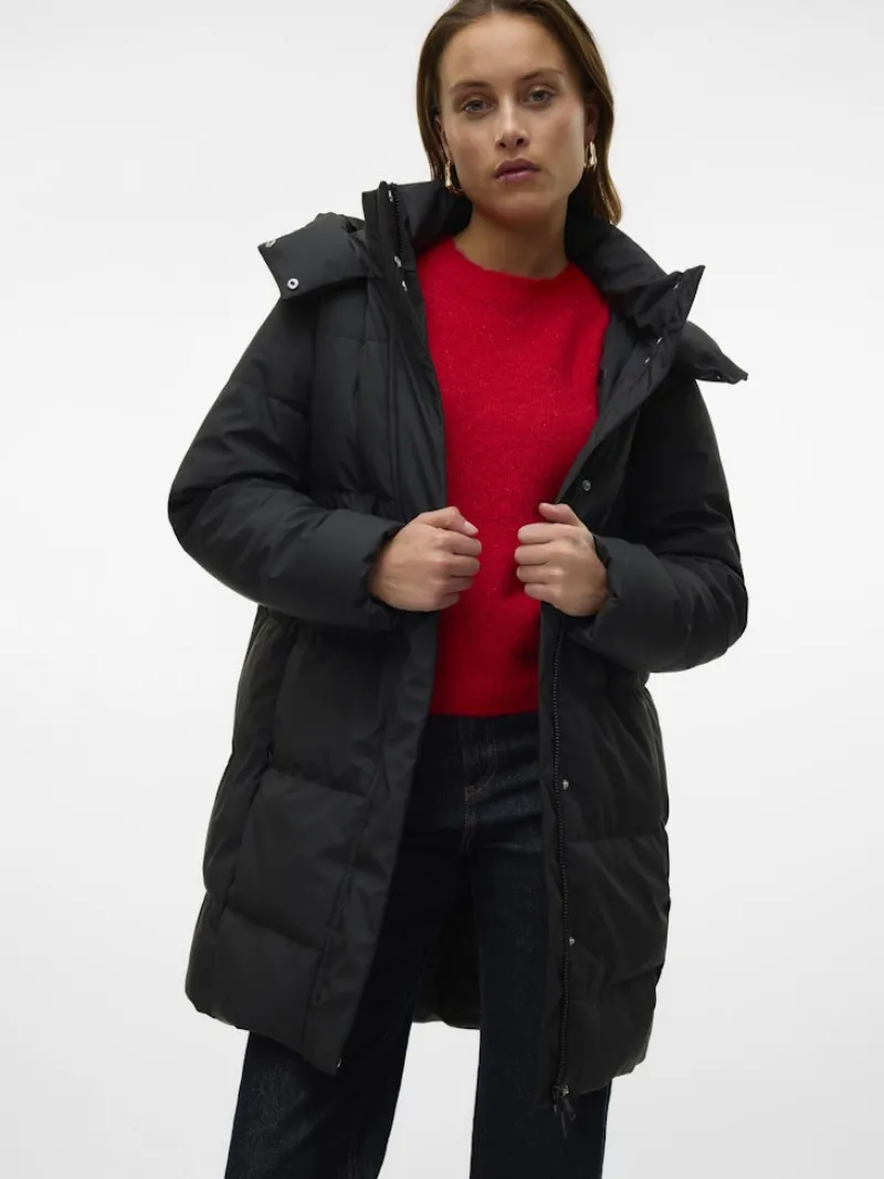 Vero Moda Jacken*VMGRETAKYLIE COATED COAT NOOS Black