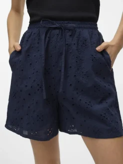 Vero Moda Shorts*VMHAY HW EMB SHORTS WVN SPE Navy Blazer