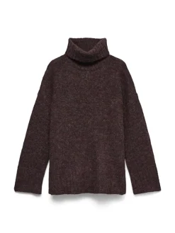 Vero Moda Pullover & Sweatshirts*VMINGRID LS ROLL NECK PULLOVER NOOS Winetasting
