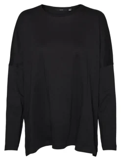 Vero Moda Shirts*VMIRIS LS OVERSIZE TEE NOOS Black