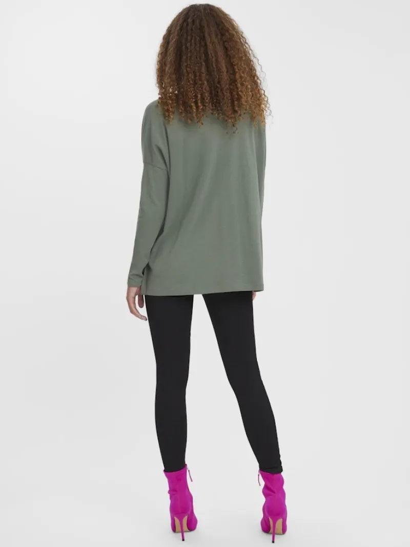 Vero Moda Shirts*VMIRIS LS OVERSIZE TEE NOOS Laurel Wreath