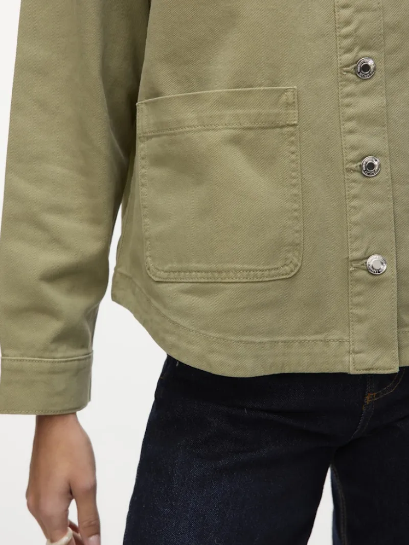 Vero Moda Jacken*VMJAMIE LS DENIM SHACKET MIX GA NOOS Laurel Wreath
