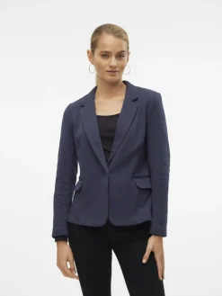 Vero Moda Jacken*VMJULIA LS BLAZER JRS NOOS blau2