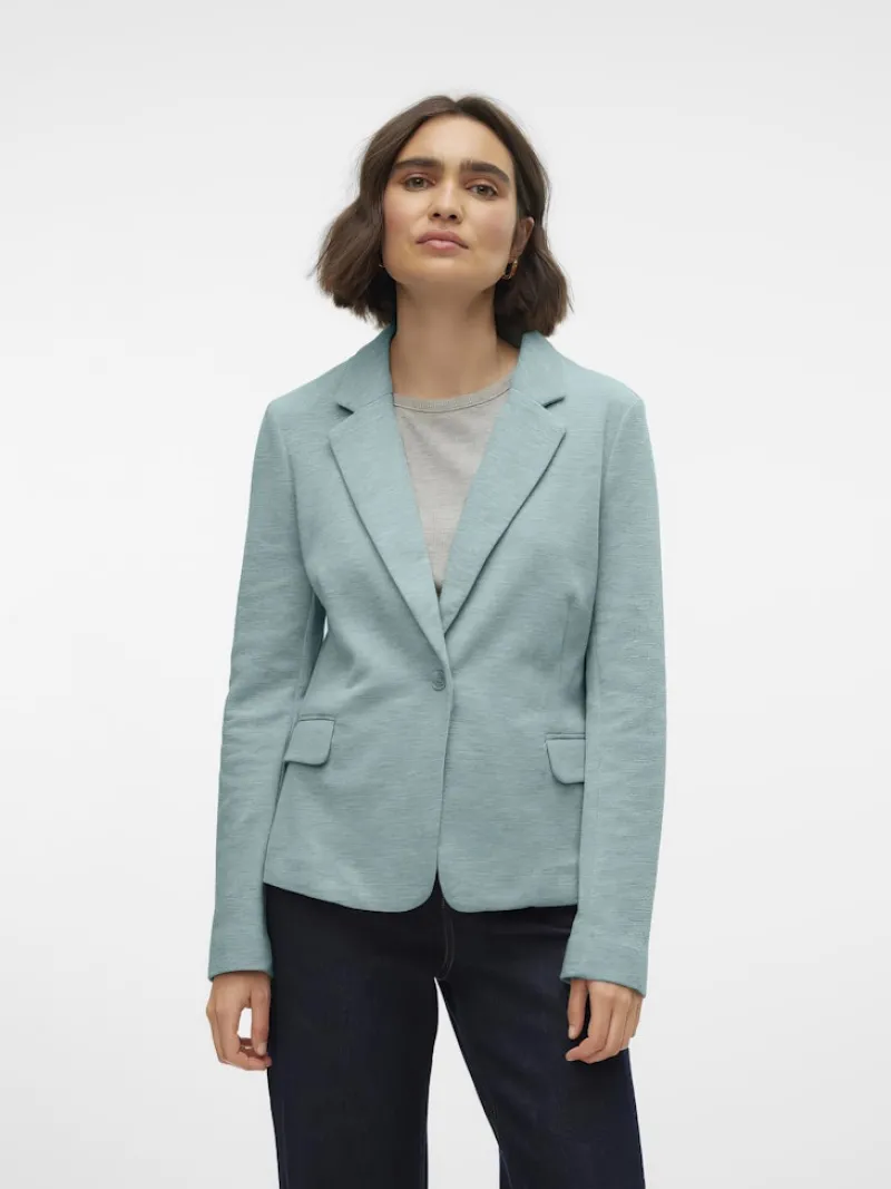 Vero Moda Jacken*VMJULIA LS BLAZER JRS NOOS gray mist
