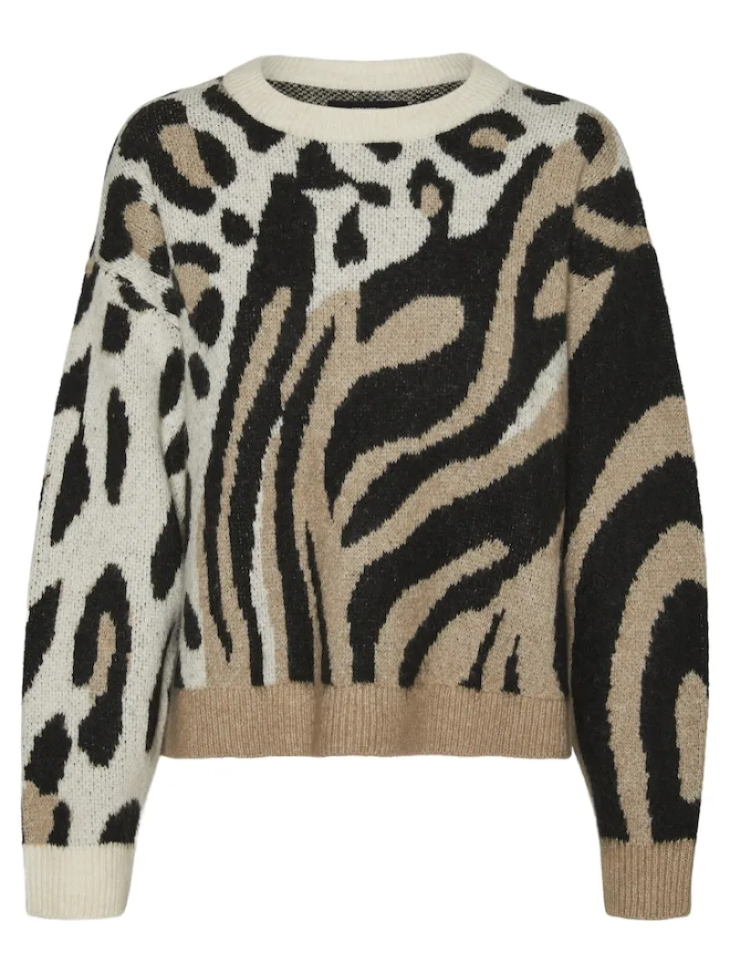 Vero Moda Pullover & Sweatshirts*%VMKAI LS O-NECK PULLOVER GA BOO birch2