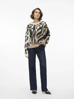 Vero Moda Pullover & Sweatshirts*%VMKAI LS O-NECK PULLOVER GA BOO birch2