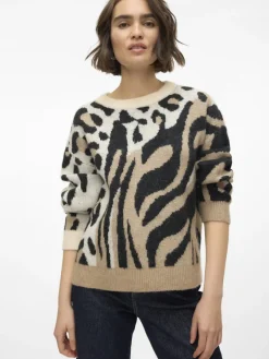 Vero Moda Pullover & Sweatshirts*%VMKAI LS O-NECK PULLOVER GA BOO birch2