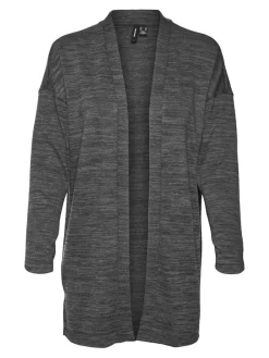 Vero Moda Shirts*VMKATIE LS CARDIGAN JRS NOOS Medium Grey Melange
