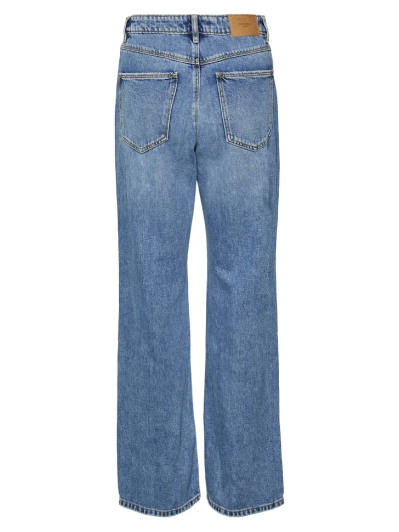 Vero Moda Jeans*VMKITHY HR STRAIGHT JEANS LI363 NOOS Medium Blue Denim