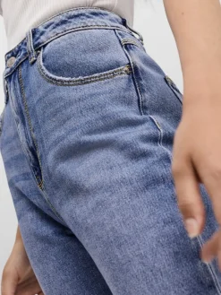 Vero Moda Jeans*VMKITHY HR STRAIGHT JEANS LI363 NOOS Medium Blue Denim