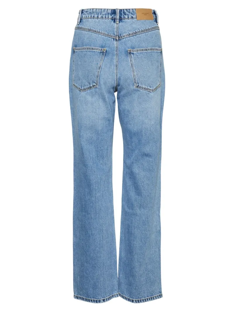 Vero Moda Jeans*VMKITHY HR STRAIGHT JEANS LI363 NOOS Medium Blue Denim