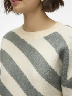 Vero Moda Pullover & Sweatshirts*VMLARA LS O-NECK PULLOVER BOO REP birch