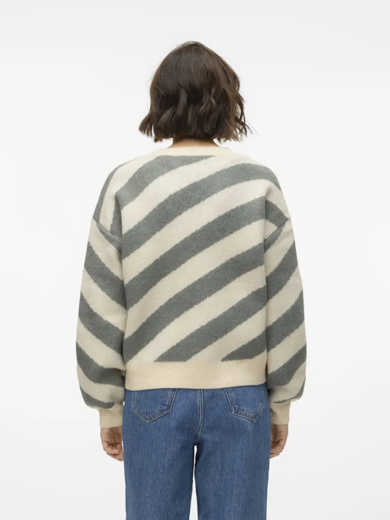 Vero Moda Pullover & Sweatshirts*VMLARA LS O-NECK PULLOVER BOO REP birch