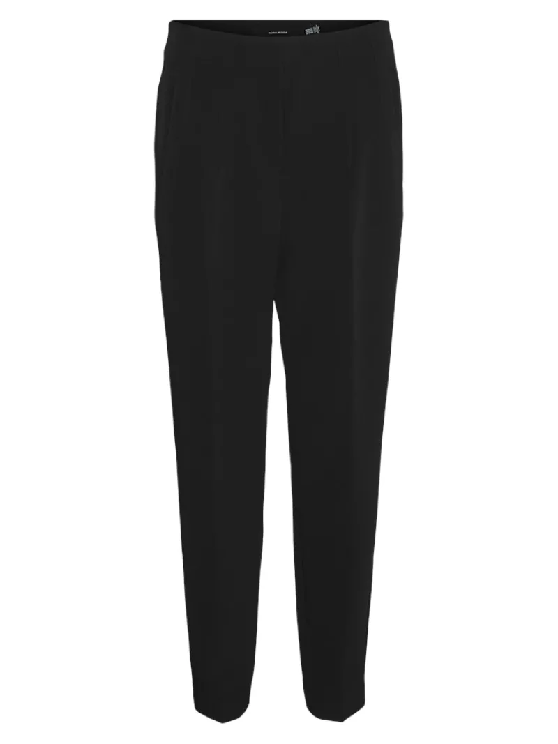 Vero Moda Hosen*VMLINA HW TAPERED PANT NOOS Black