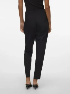 Vero Moda Hosen*VMLINA HW TAPERED PANT NOOS Black