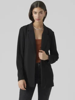 Vero Moda Jacken*VMLIVA LS LONG BLAZER Black