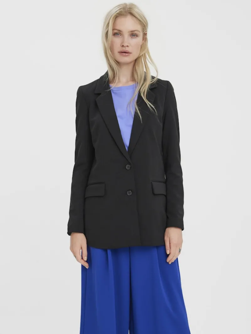 Vero Moda Jacken*VMLUCCA LS LOOSE JERSEY BLAZER NOOS Black