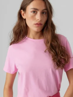 Vero Moda Shirts*VMLUNA SS TOP NOOS Bonbon