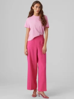 Vero Moda Shirts*VMLUNA SS TOP NOOS Bonbon