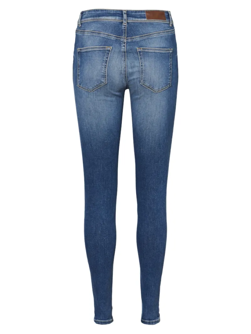 Vero Moda Jeans*VMLUX MR SLIM JEANS RI310 NOOS Medium Blue Denim