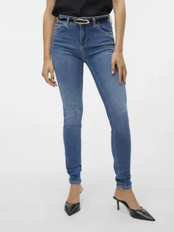 Vero Moda Jeans*VMLUX MR SLIM JEANS RI310 NOOS Medium Blue Denim