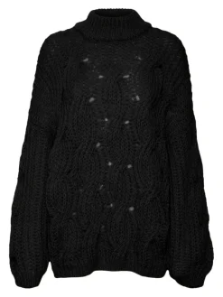 Vero Moda Pullover & Sweatshirts*VMMADDY LS HIGHNECK PULLOVER GA Black