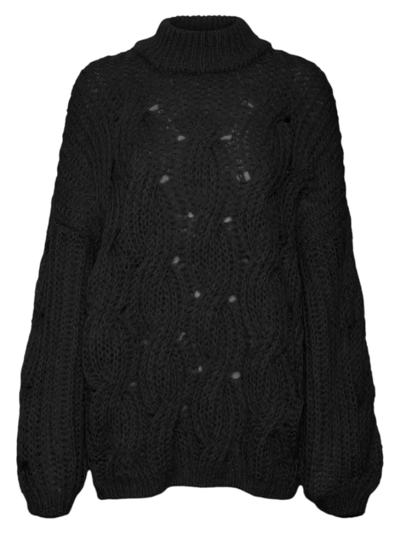 Vero Moda Pullover & Sweatshirts*VMMADDY LS HIGHNECK PULLOVER GA Black