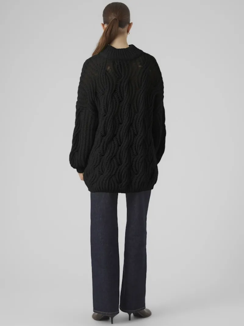 Vero Moda Pullover & Sweatshirts*VMMADDY LS HIGHNECK PULLOVER GA Black