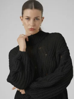 Vero Moda Pullover & Sweatshirts*VMMADDY LS HIGHNECK PULLOVER GA Black