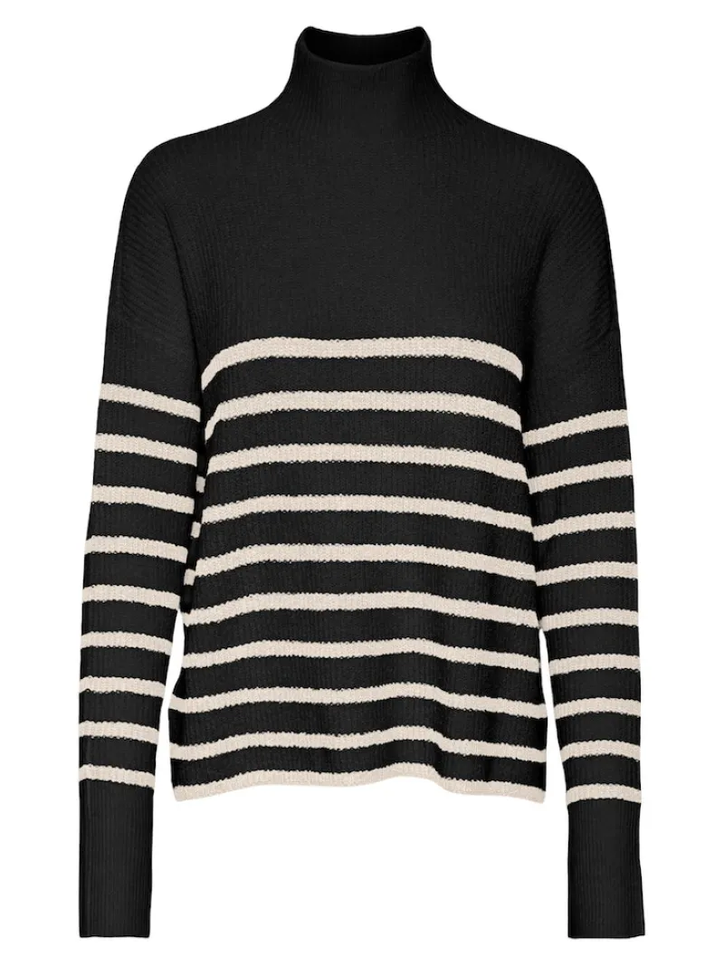 Vero Moda Pullover & Sweatshirts*VMMARINA LS HIGHNK LONG PULLOVER GA BOO Black