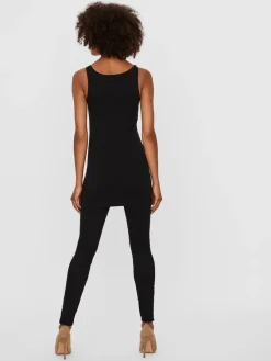 Vero Moda Shirts*VMMAXI MY SOFT LONG TANK TOP NOOS Black