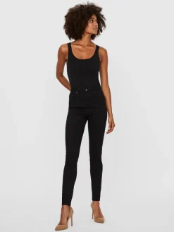 Vero Moda Shirts*VMMAXI MY SOFT LONG TANK TOP NOOS Black