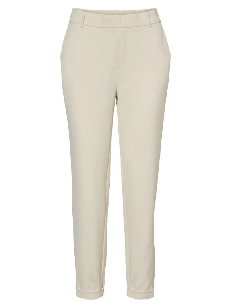 Vero Moda Hosen*VMMAYA MW LOOSE SOLID PANT NOOS hellgrau1