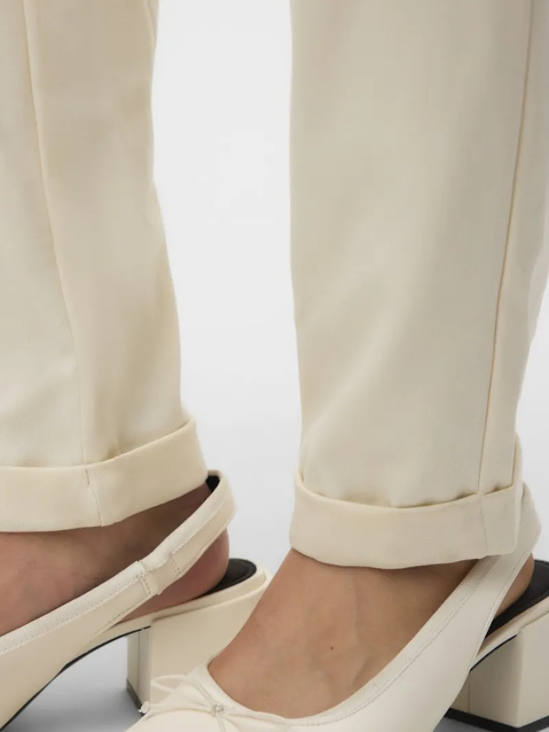 Vero Moda Hosen*VMMAYA MW LOOSE SOLID PANT NOOS hellgrau1