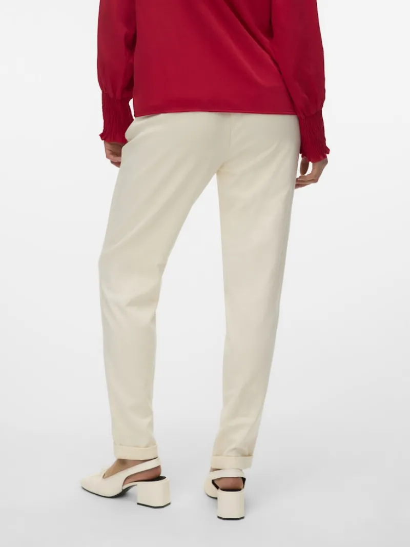 Vero Moda Hosen*VMMAYA MW LOOSE SOLID PANT NOOS hellgrau1