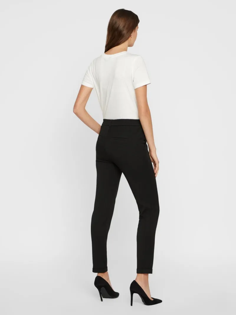 Vero Moda Hosen*VMMAYA MW LOOSE SOLID PANT NOOS black1