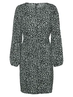 Vero Moda Kleider*VMMERVE LS SHORT DRESS JRS BOO Chinois Green