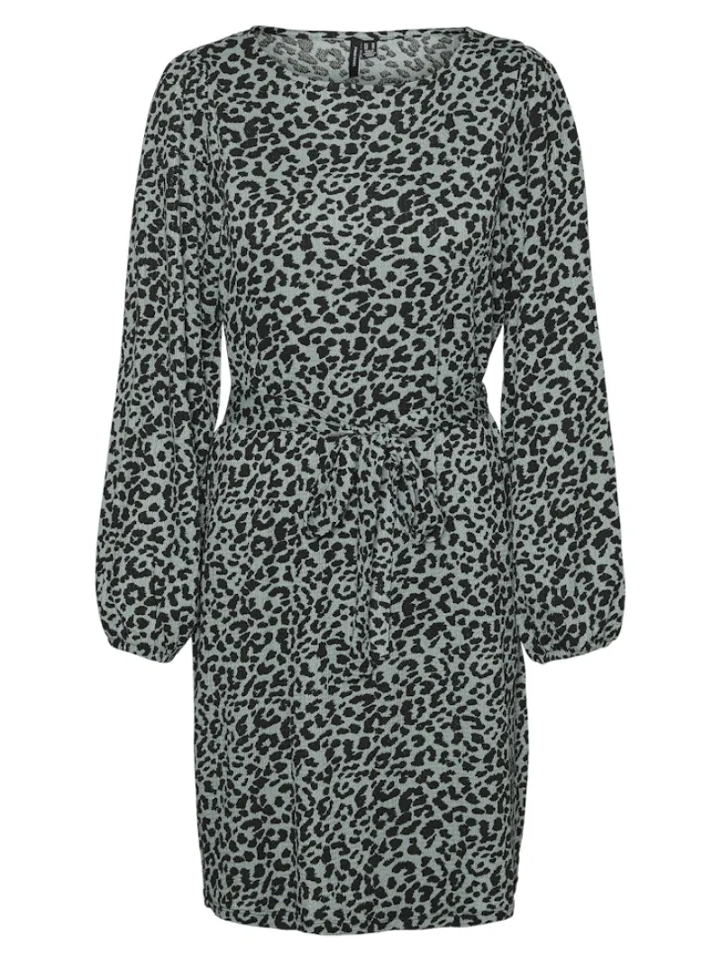 Vero Moda Kleider*VMMERVE LS SHORT DRESS JRS BOO Chinois Green